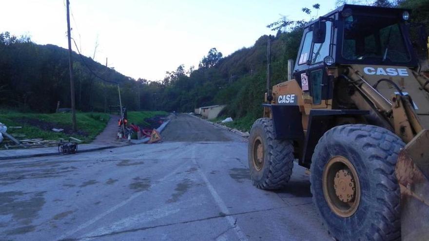 Las obras que se están llevando a cabo en Soto de Rey.