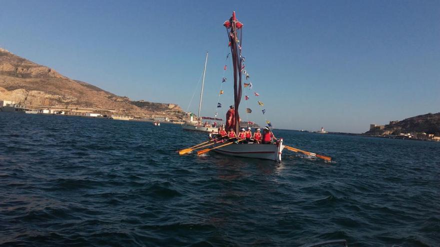 Llegada del apóstol al puerto.