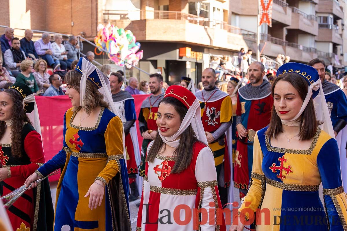 Procesión de subida a la Basílica en las Fiestas de Caravaca (Bando Cristiano)