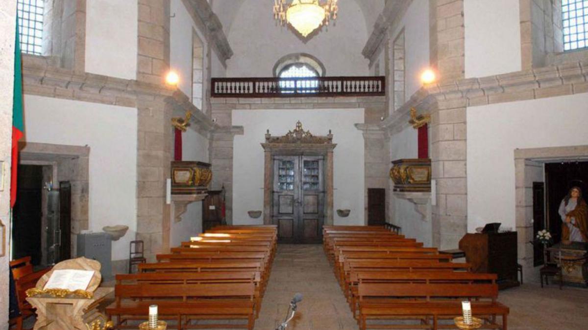 Vista desde o altar.