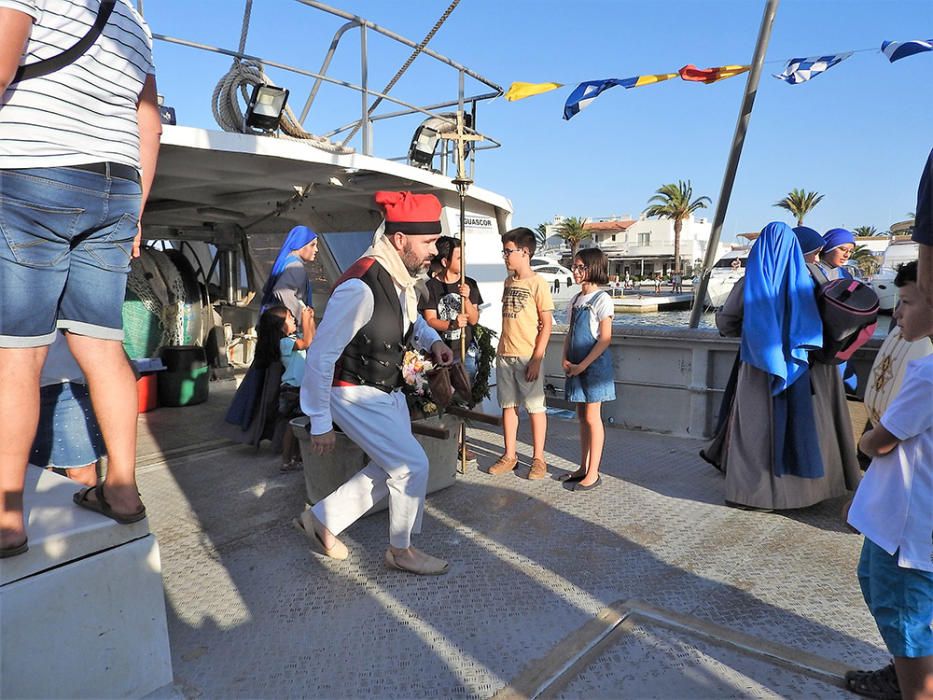 Procesión de la Virgen del Carmen en Formentera