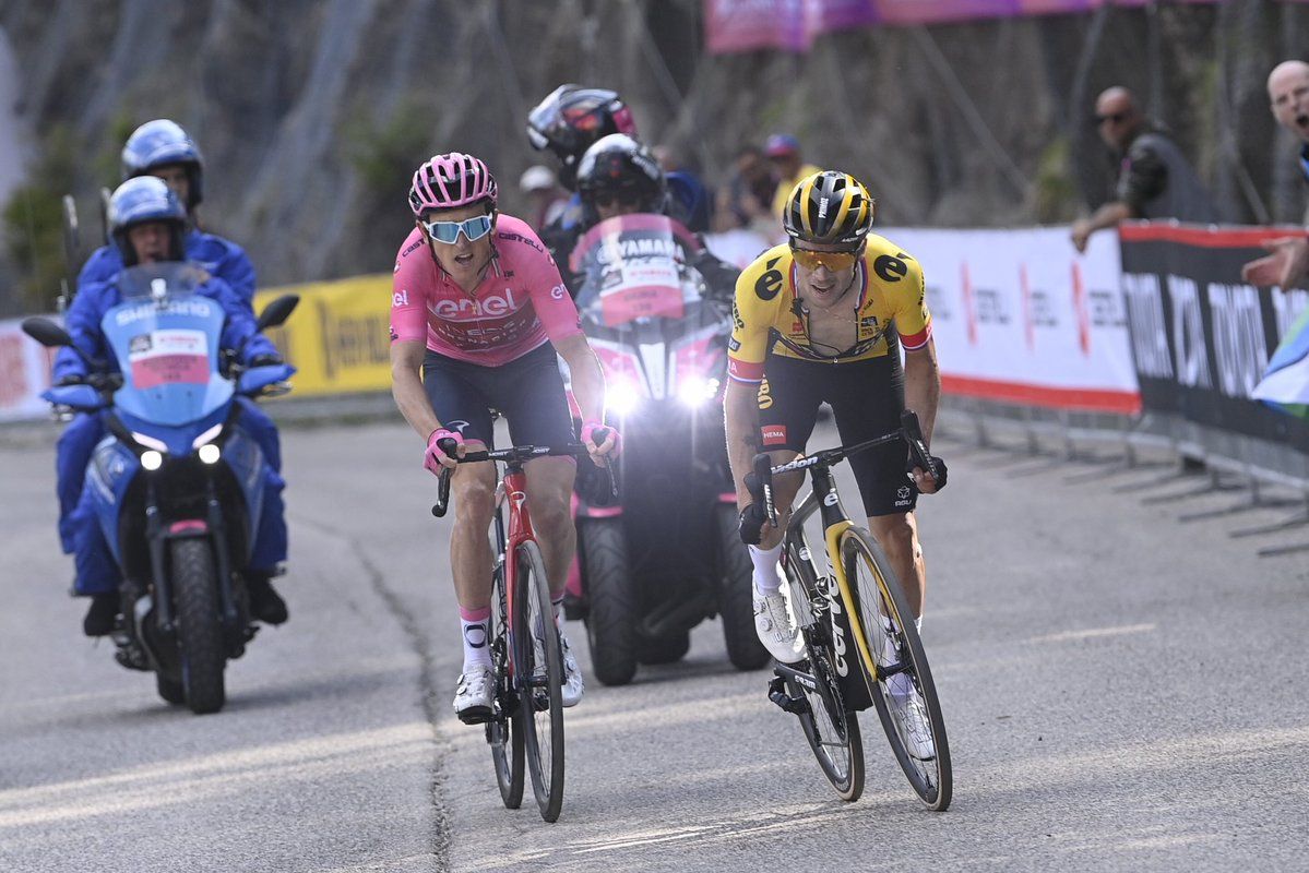 Thoma y Roglic Giro