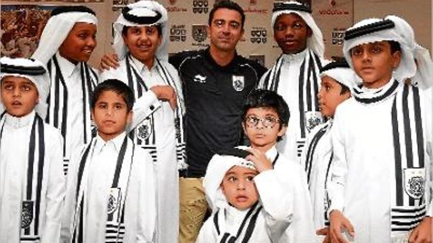 Xavi: &quot;Ara tinc la il·lusió de guanyar més títols aquí a Qatar amb l&#039;Al Sadd&quot;