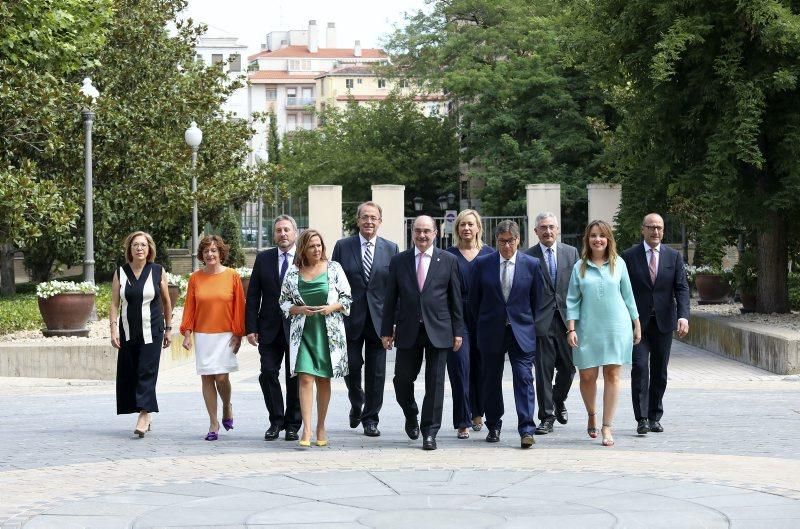 Toma de posesión de las consejeras y consejeros del Gobierno de Aragón