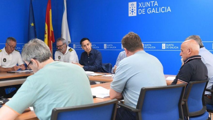 Reunión entre Mar y los patrones mayores.