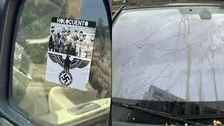 El coche de Mónica García aparece vandalizado y con pegatinas nazis: "Sigo defendiendo la buena política aunque nos intenten amenazar"