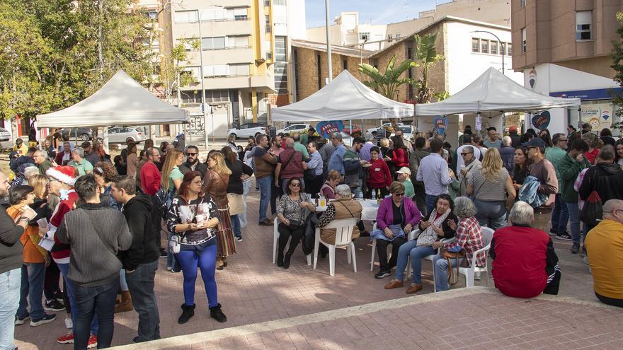 Éxito del primer almuerzo cofrade de la Hermandad de la Flagelación celebrado en la Plaza de San Blas