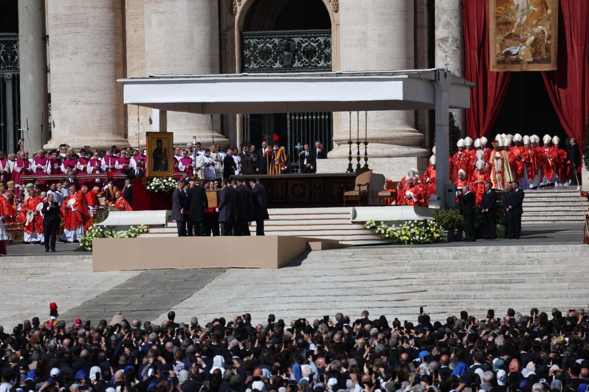 El funeral del papa Francesc, en imatges