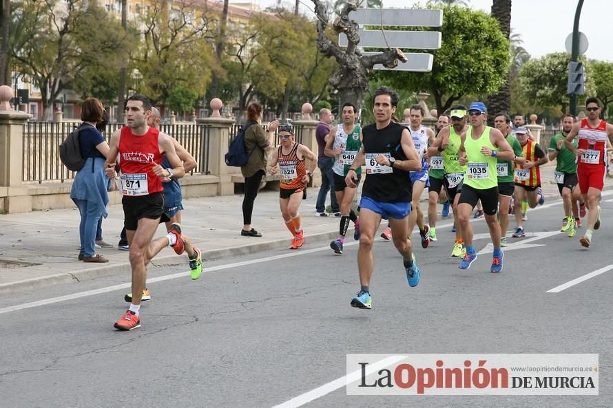 Media Maratón de Murcia: paso por la Avenida del Infante