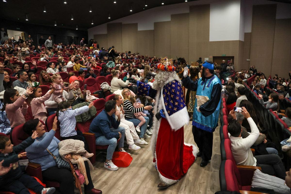 Recepción en el auditorio 'Margarita Lozano'.