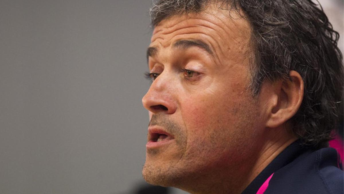 Luis Enrique se siente respaldado por la plantilla culé