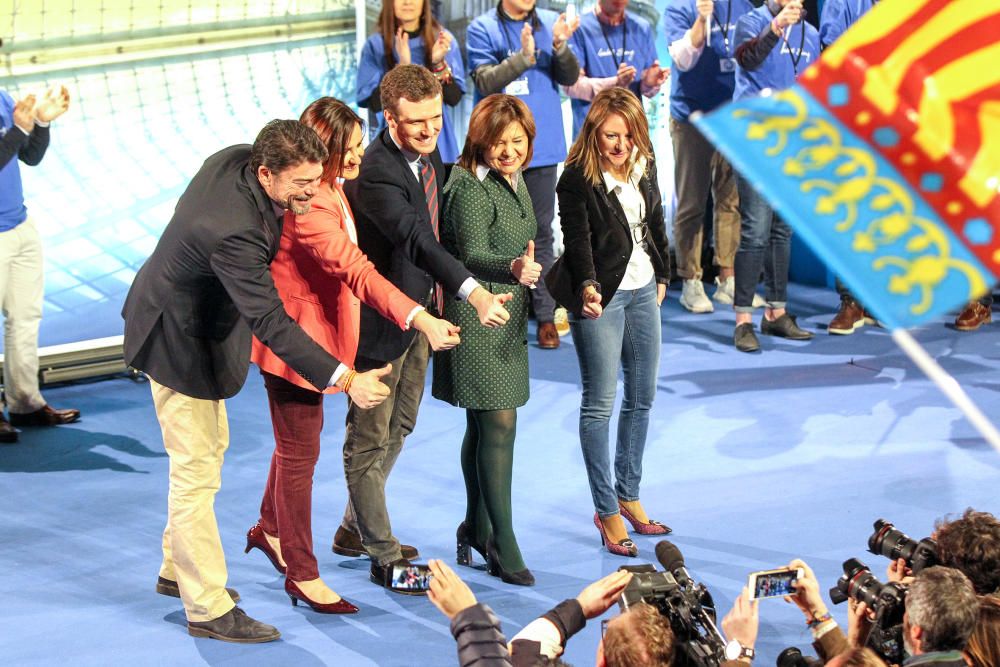 Pablo Casado proclama a los candidatos de la C. Valenciana