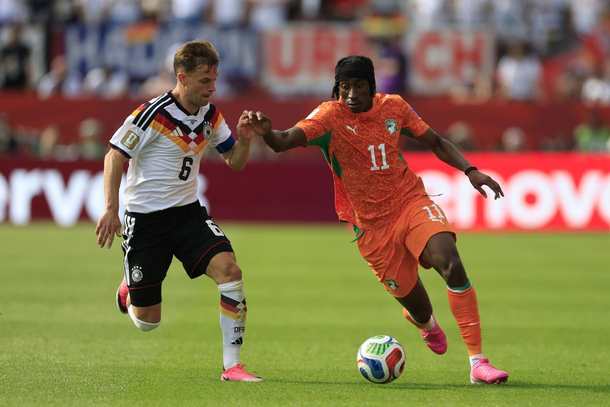 Yan Diomande, en el Mundial 2026. EFE/ Bienvenido Velasco