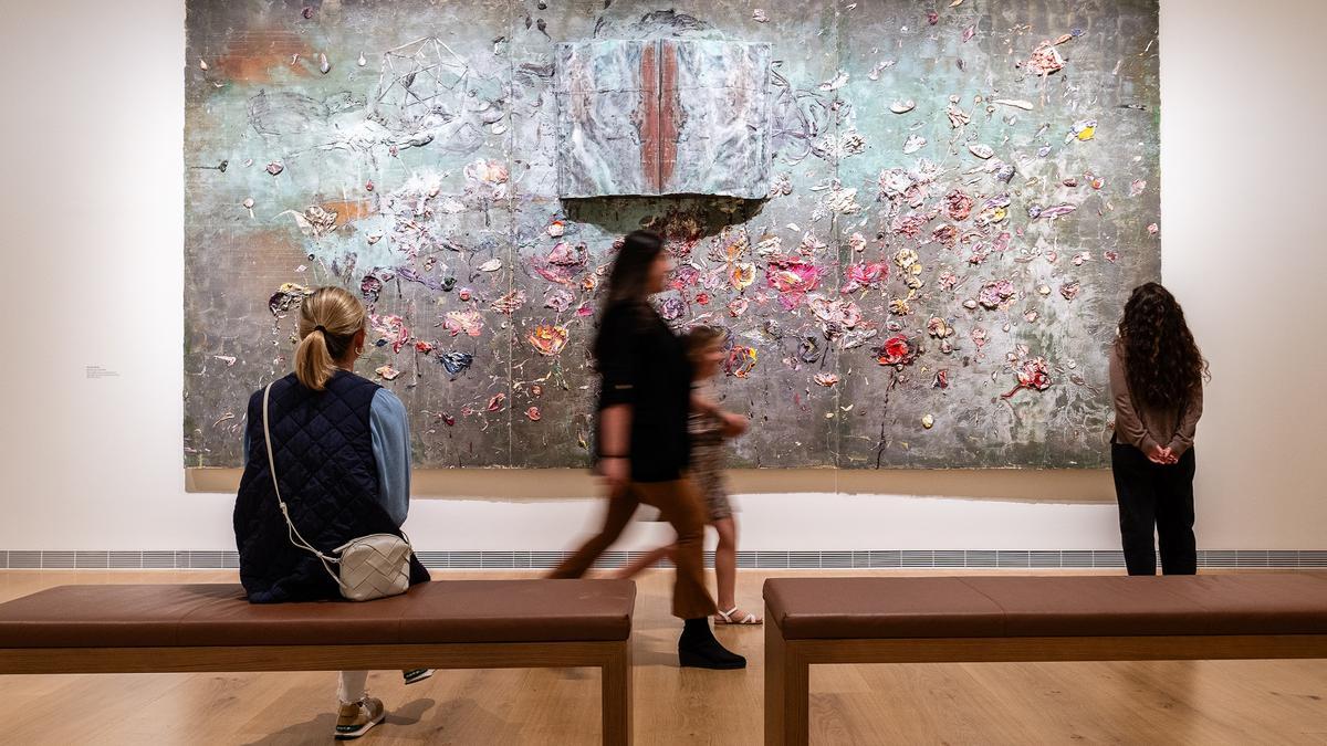 'Las flores del mal', de Kiefer, que se expone en el CAHH.