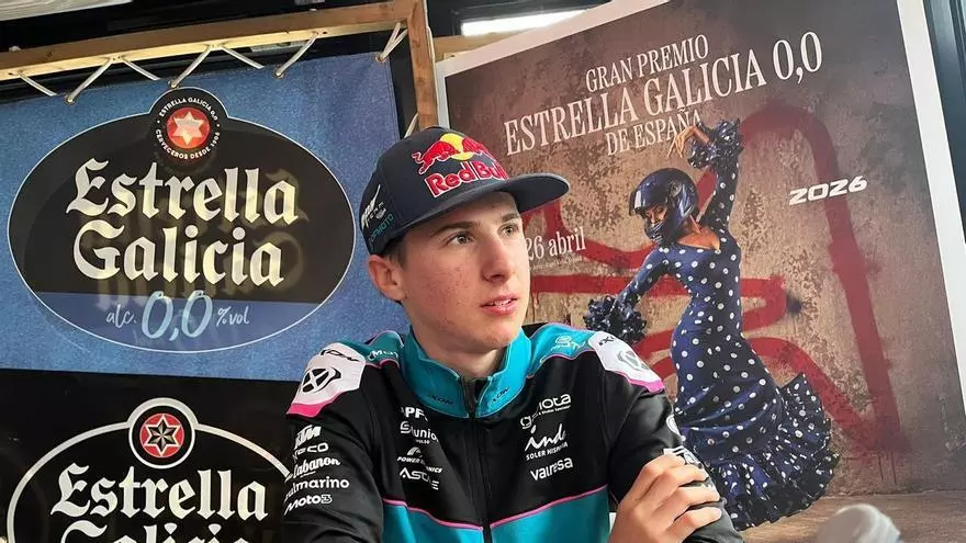 Vídeo | Las manías de Máximo Quiles, 'poleman' en el Circuito de Jerez: "Si el casco se queda en el suelo ya no lo uso"