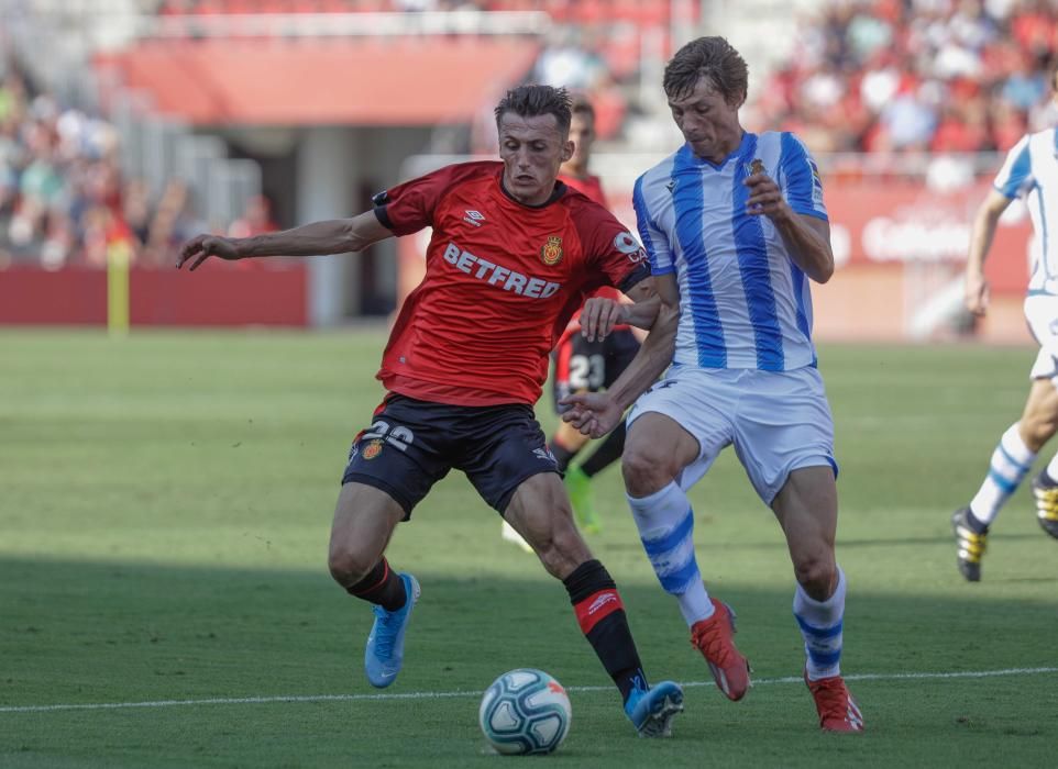 Mallorca-Real Sociedad: Los bermellones encajan su primera decepción