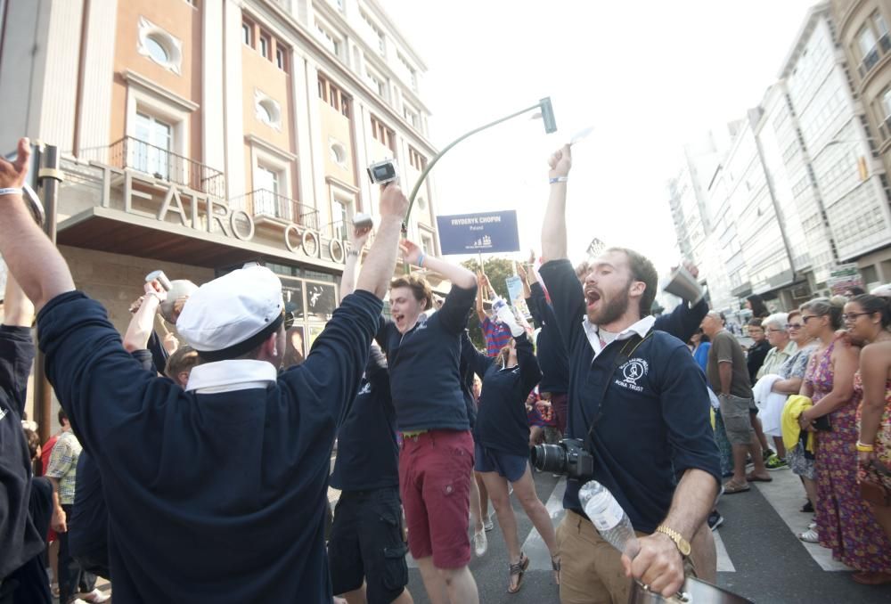 Tall Ships Races: El desfile