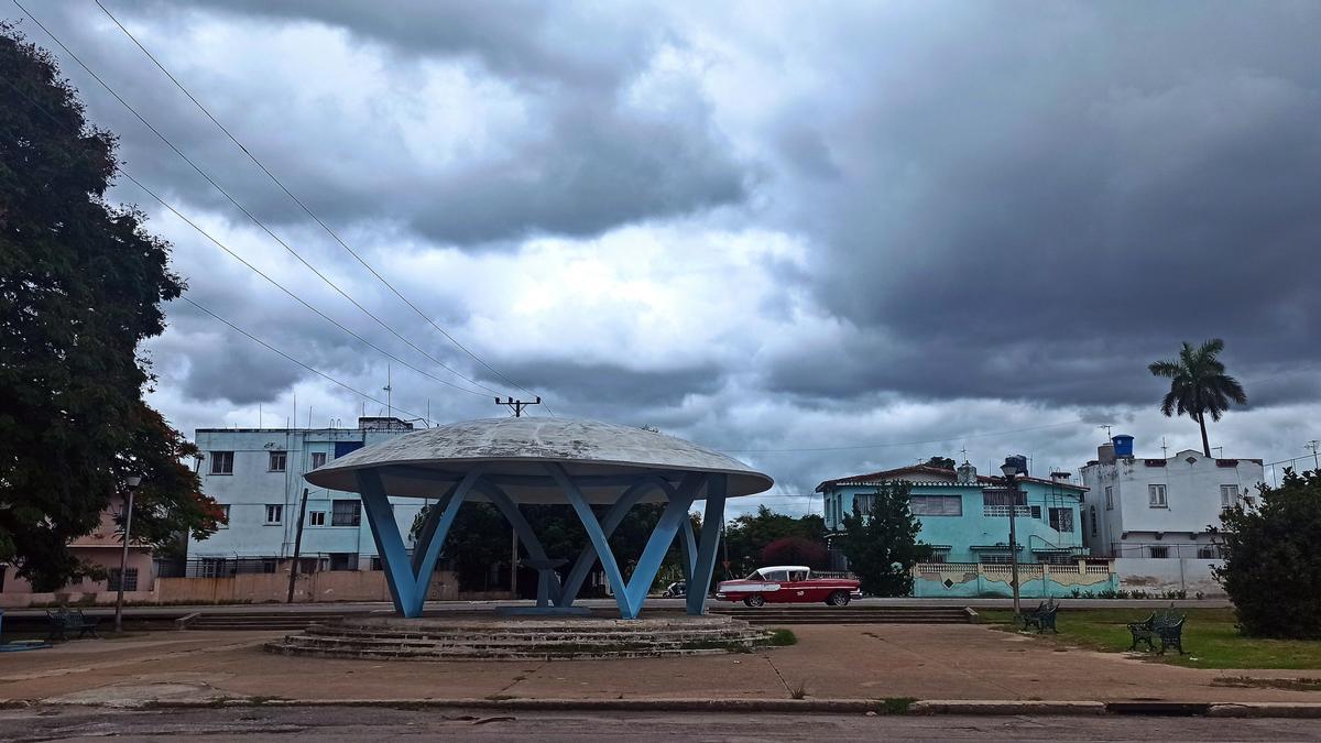 Elsa, a su paso por Cuba.