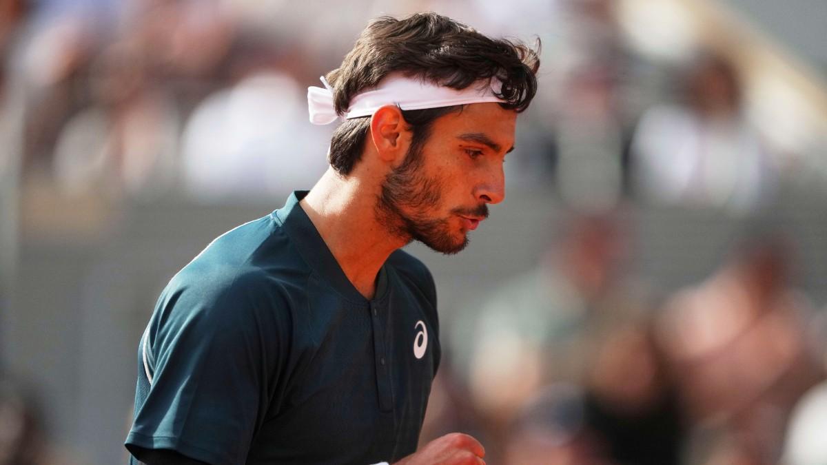 Lorenzo Musetti, en Roland Garros