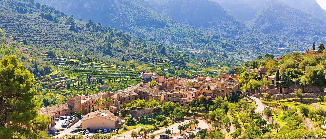 Imagen de archivo de Fornalutx, municipio incrustado en la Serra de Tramuntana.