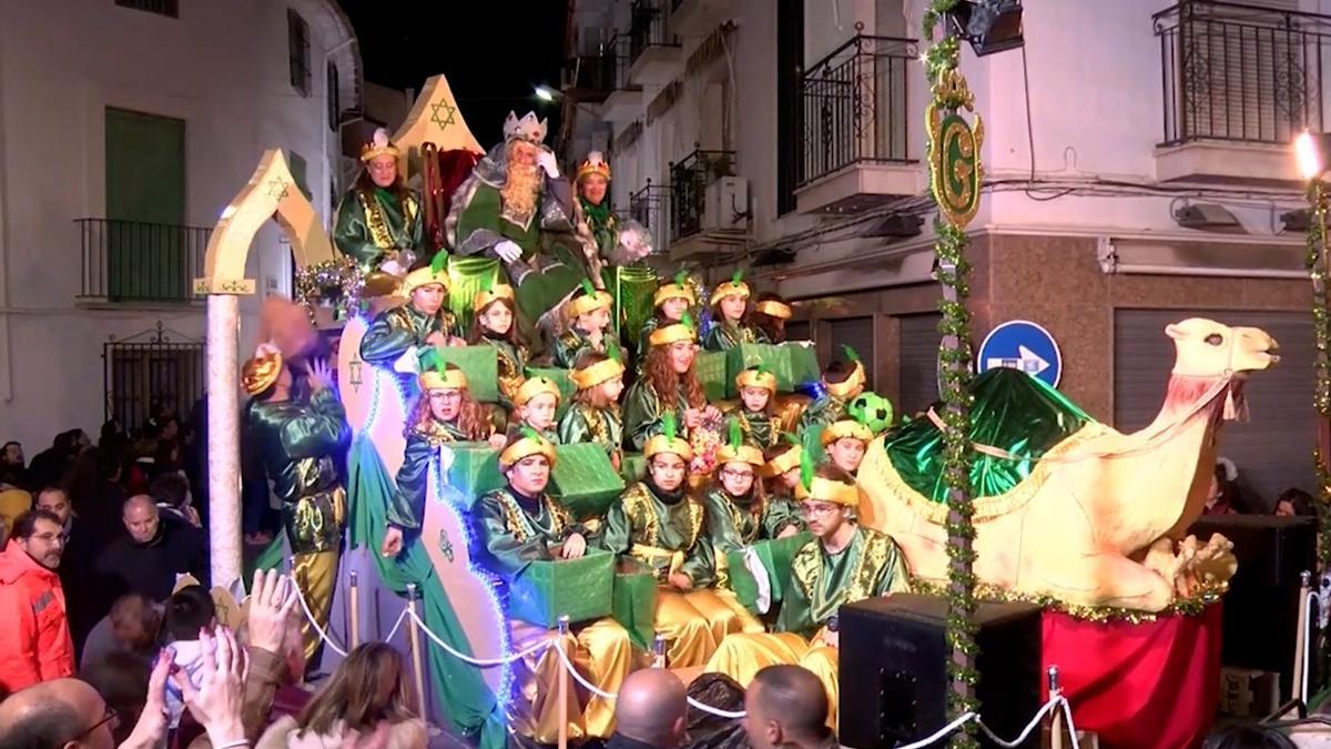 Cabalgata en Priego en una imagen de archivo.