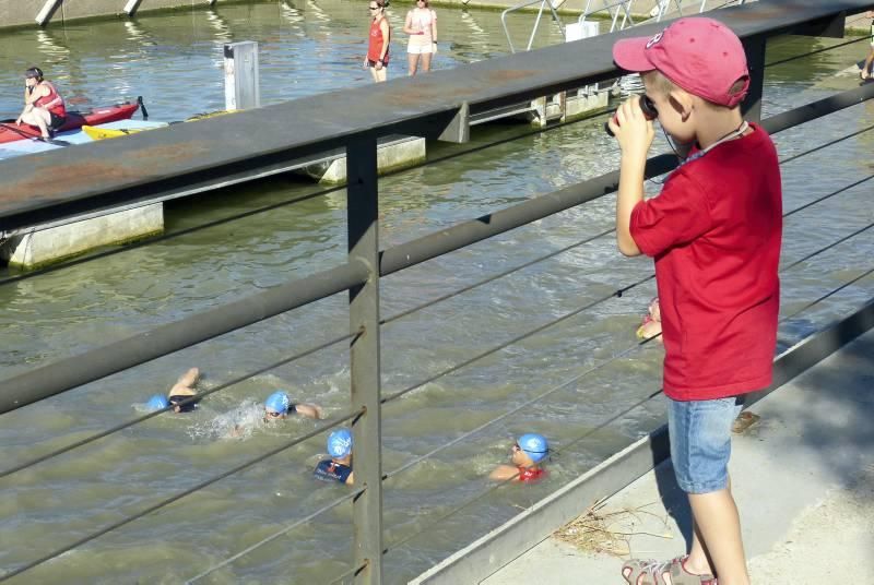 Fotogalería del II Triatlón de Zaragoza