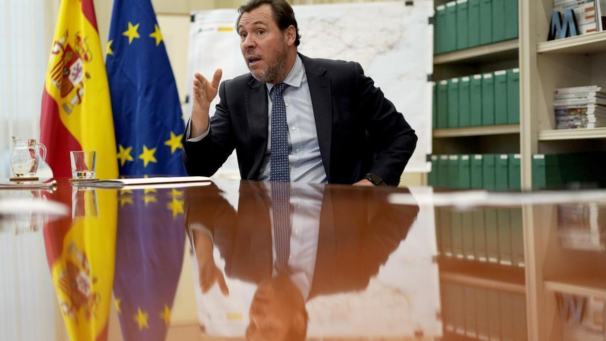El ministro de Transportes y Movilidad Sostenible de España, Óscar Puente