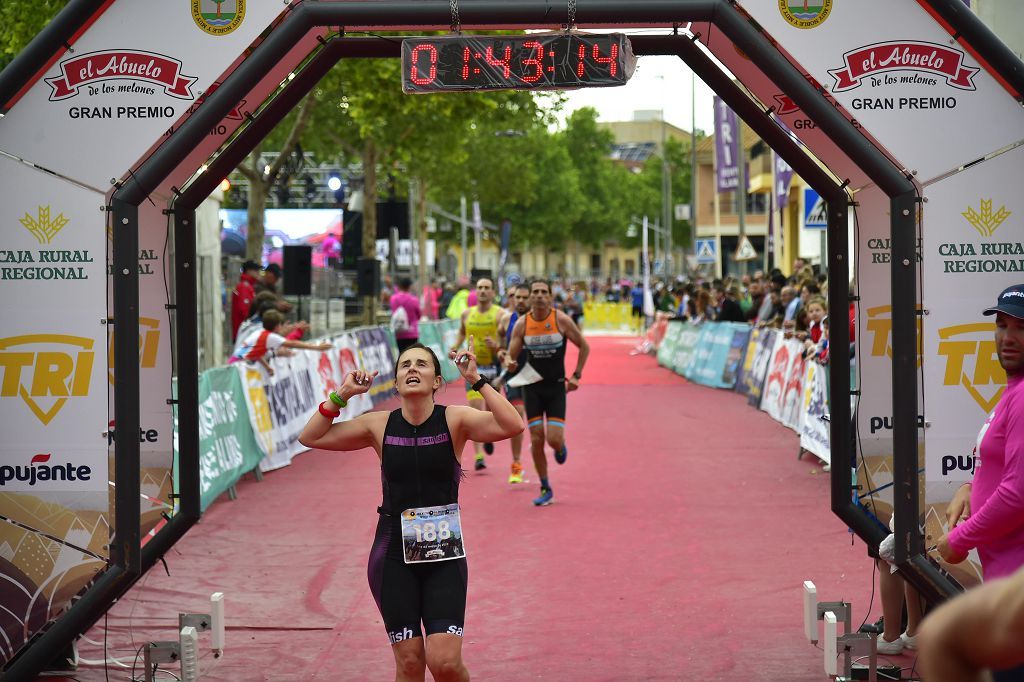 Llegada del triatlón de Fuente Álamo (I)