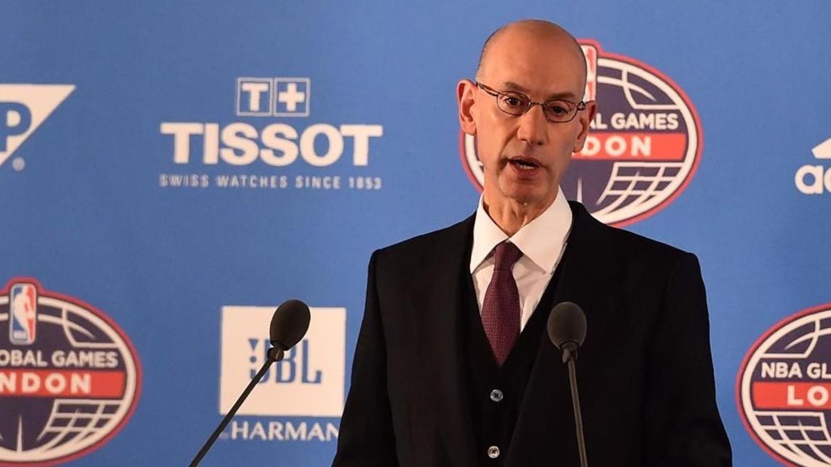 Adam Silver, comisionado de la NBA