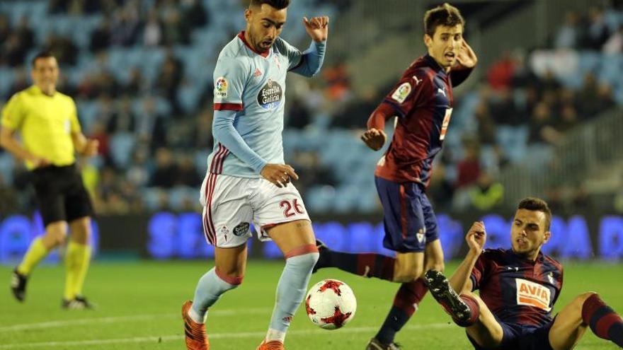 Brais Méndez, durante el partido ante el Eibar.