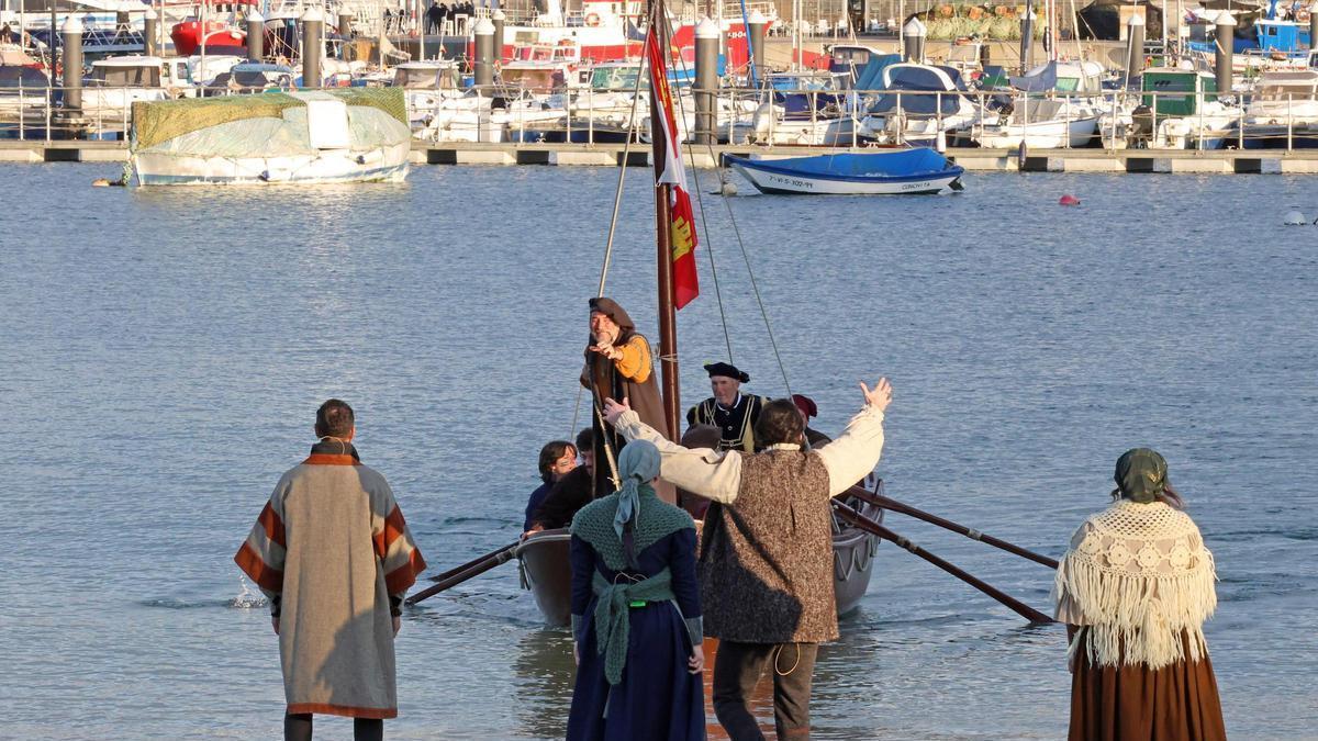 Representación teatral Arribada 2025.