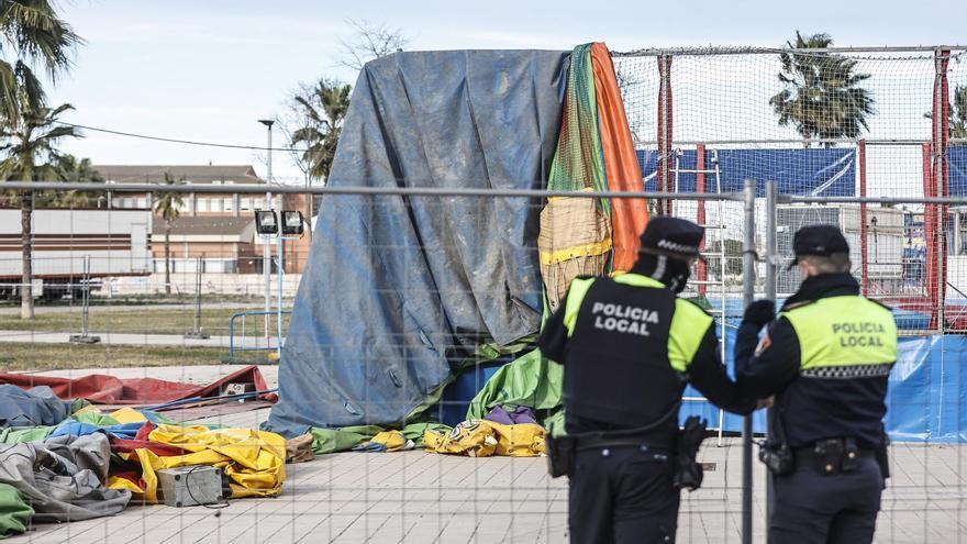 Fallece la niña de cuatro años accidentada en el castillo hinchable de Mislata