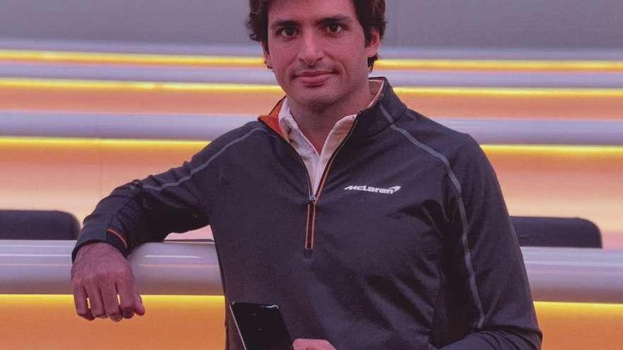 Carlos Sainz, piloto de la escudería McLaren.