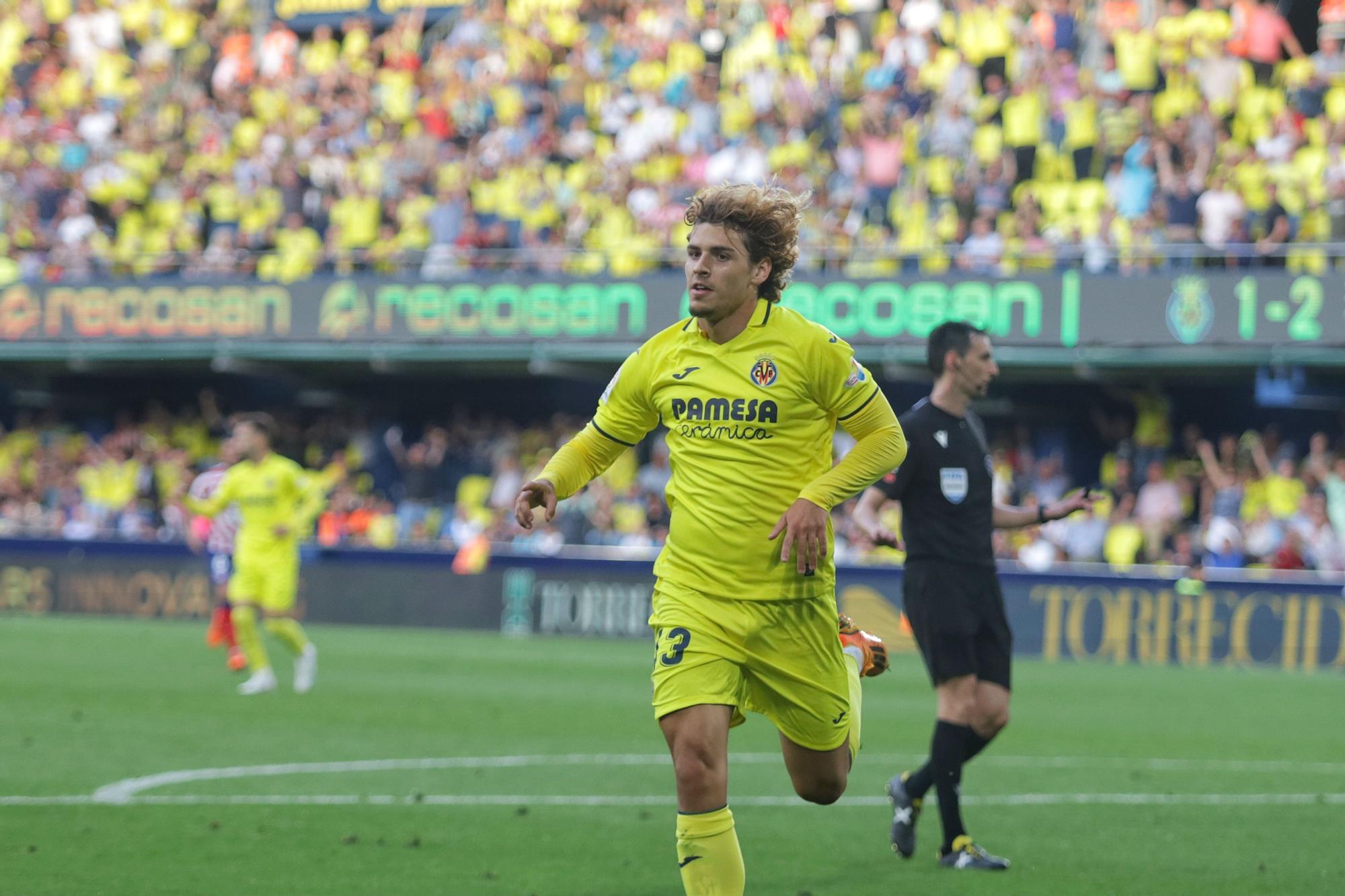 Galería | Las mejores imágenes de la afición amarilla en la previa del Villarreal-Atlético de Madrid