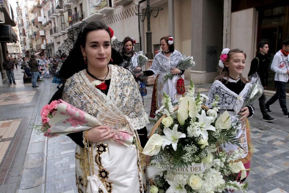 Ofrenda floral a la Virgen de la Caridad de Cartagena