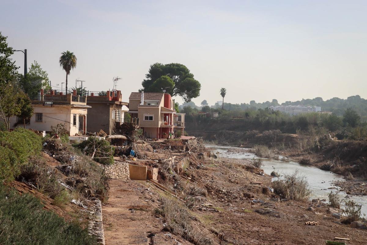 Estado en el que se encuentra el barranco de l'Horteta.