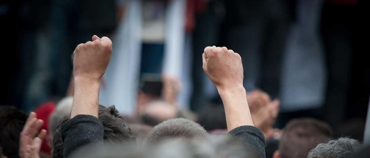 Manifestación en las calles