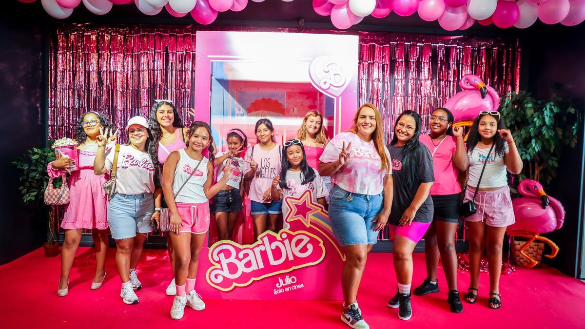 Estreno de 'Barbie': el público se viste de rosa