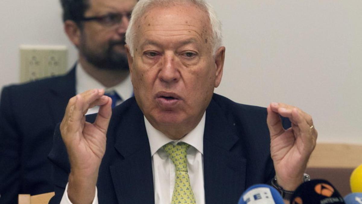 El ministro de Exteriores, José Manuel García-Margallo.