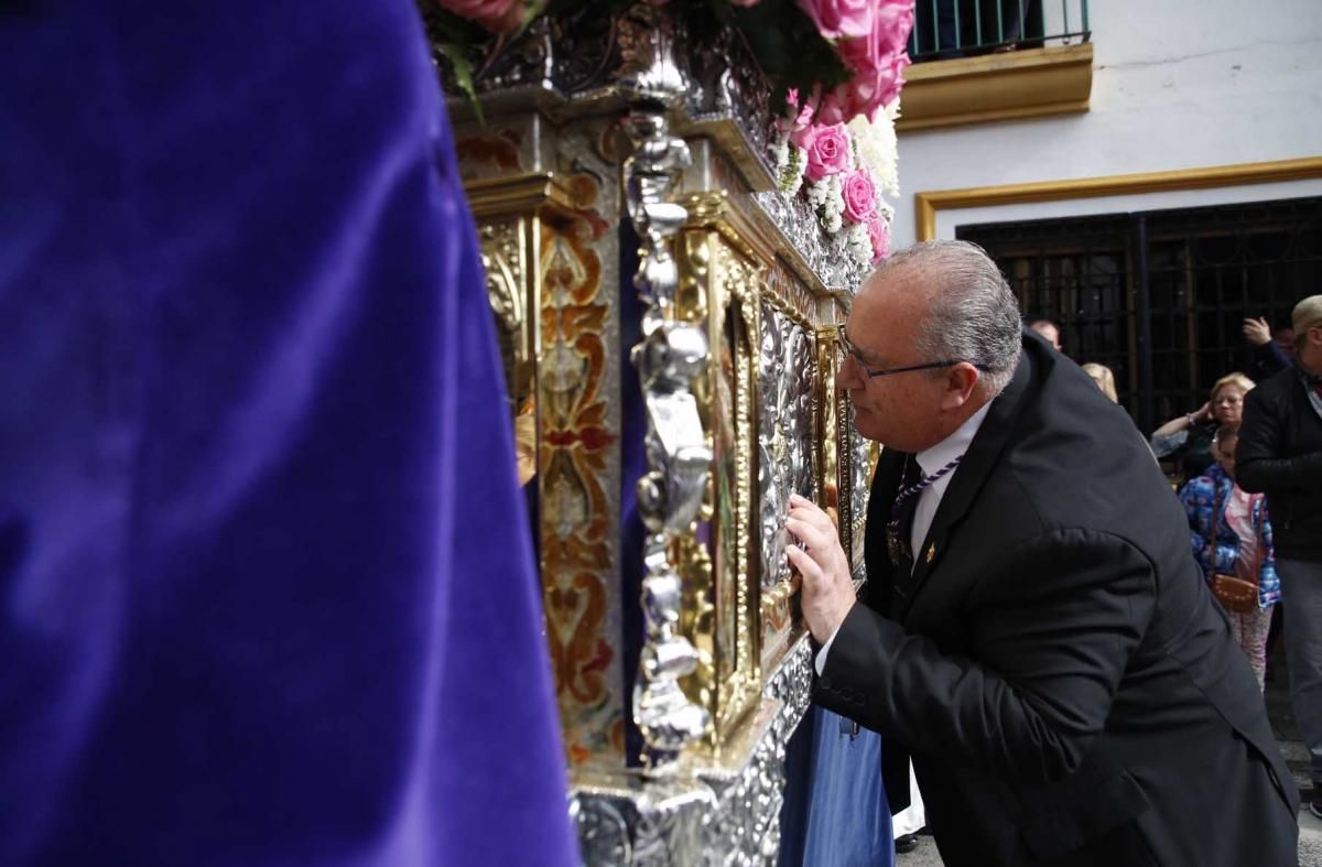 Un año más, el 'Señor de Córdoba' no ha faltado a su cita de cada Domingo de Ramos