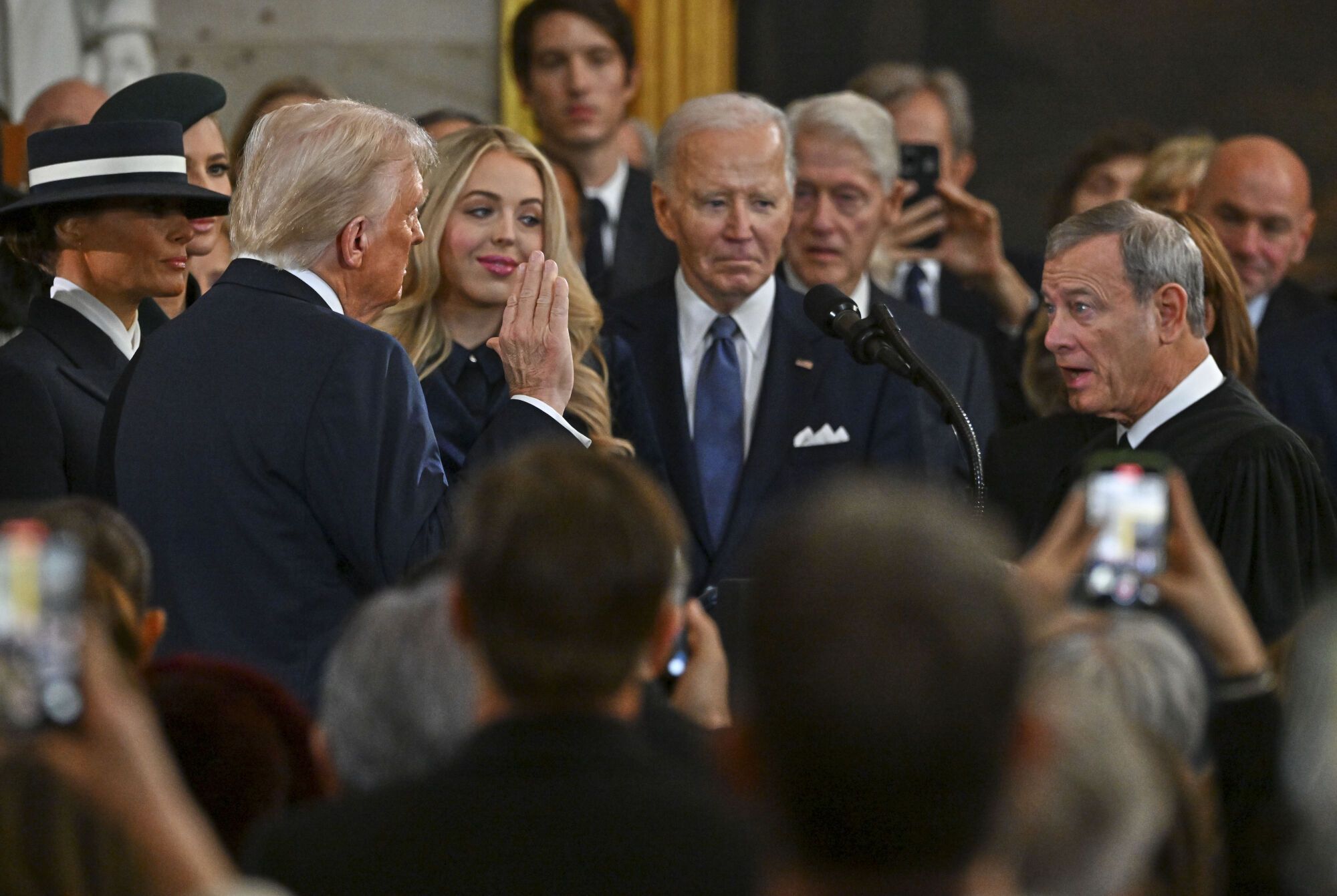 La investidura de Donald Trump, en fotos