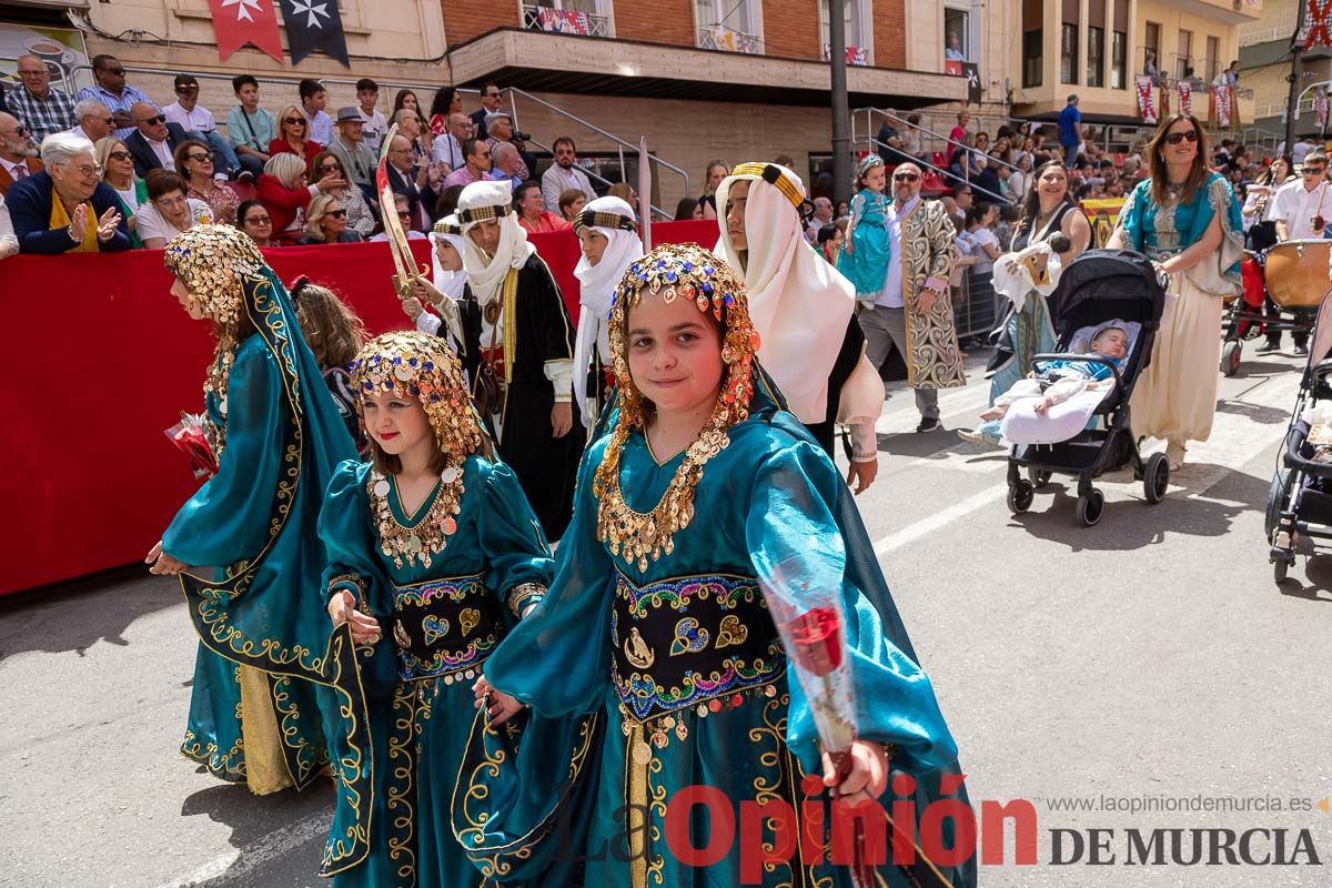 Desfile infantil del Bando Moro en las Fiestas de Caravaca