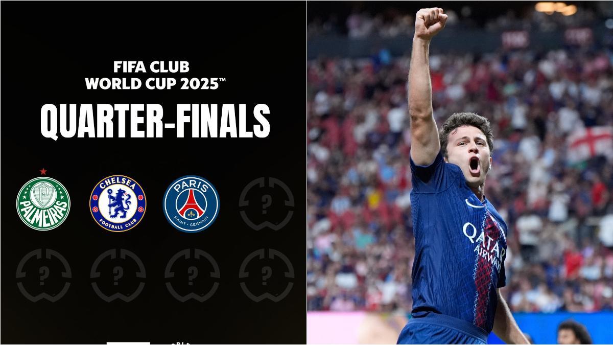El PSG, tercer equipo clasificado para los cuartos de final del Mundial de Clubes