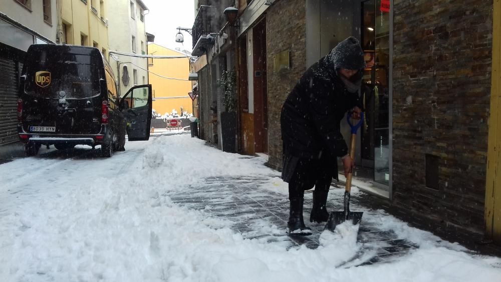 Nevada a Puigcerdà