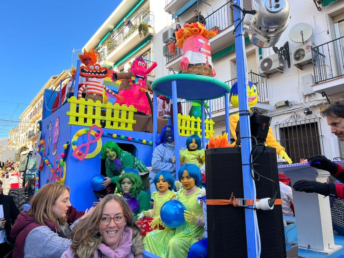 Cabalgatas en la provincia en la mañana de Reyes