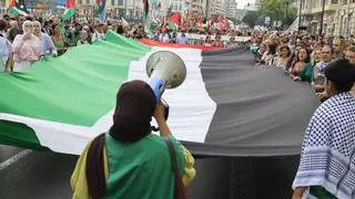 Miles de personas exigen en València el "fin del genocidio" en Gaza