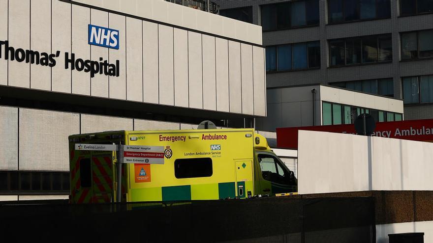 El hospital donde se recupera Boris Johnson.