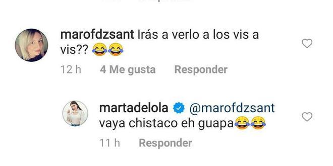 Comentarios en Instagram para Lola ('La isla de las tentaciones 3')