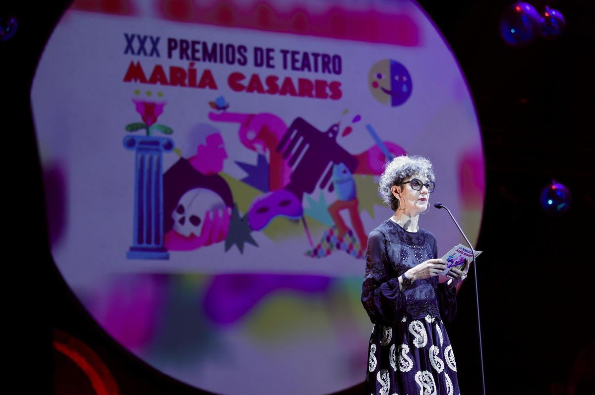 Eva Fórneas, na súa intervención