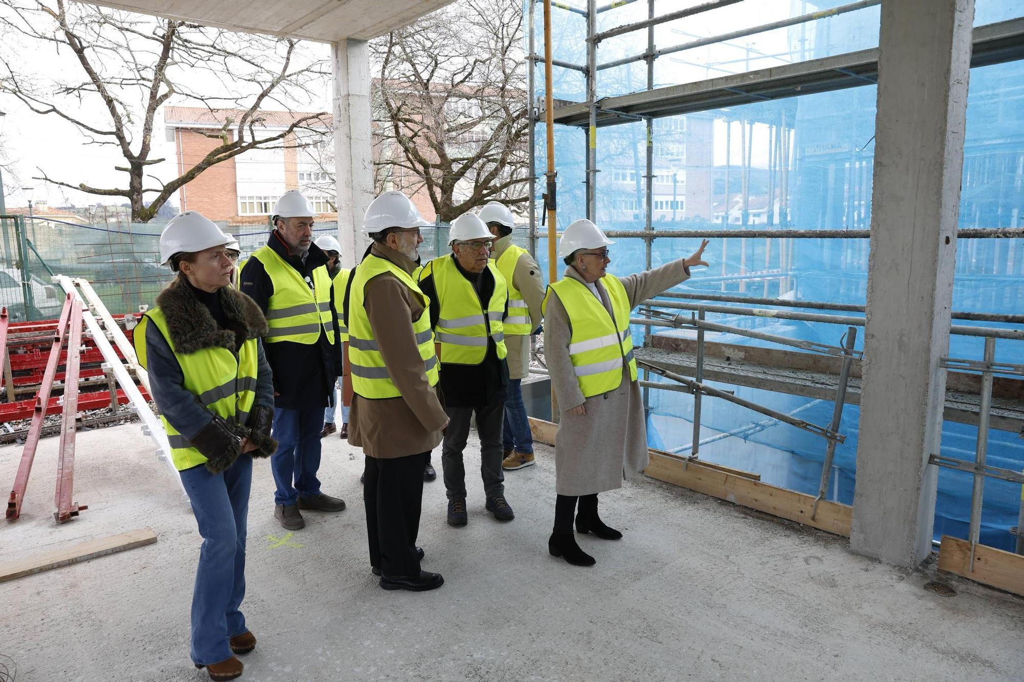 Así avanzan las obras del consultorio de Vega-La Camocha, en imágenes